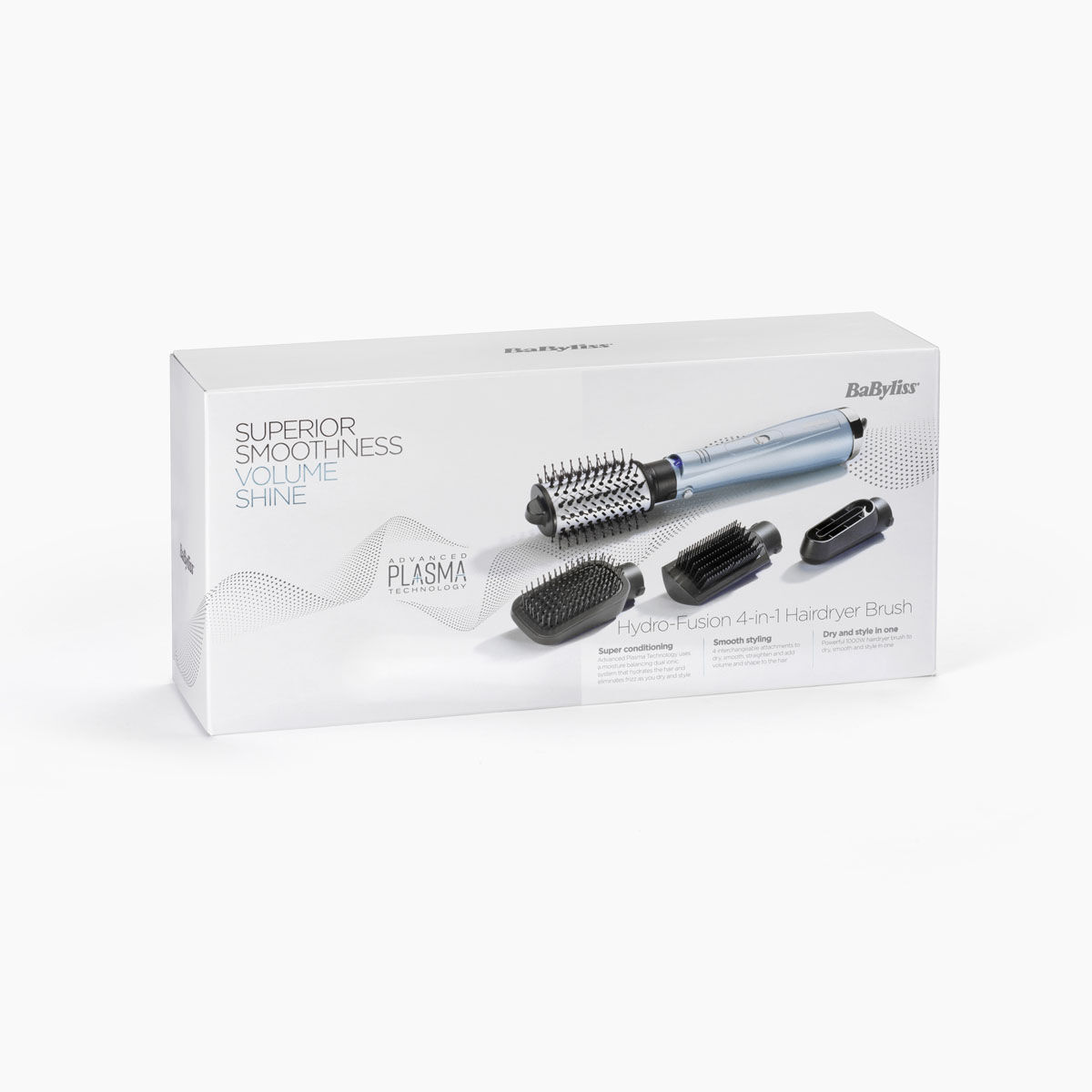 BaByliss HydroFusion 4In1 Hair Dryer Brush AS774E BaByliss